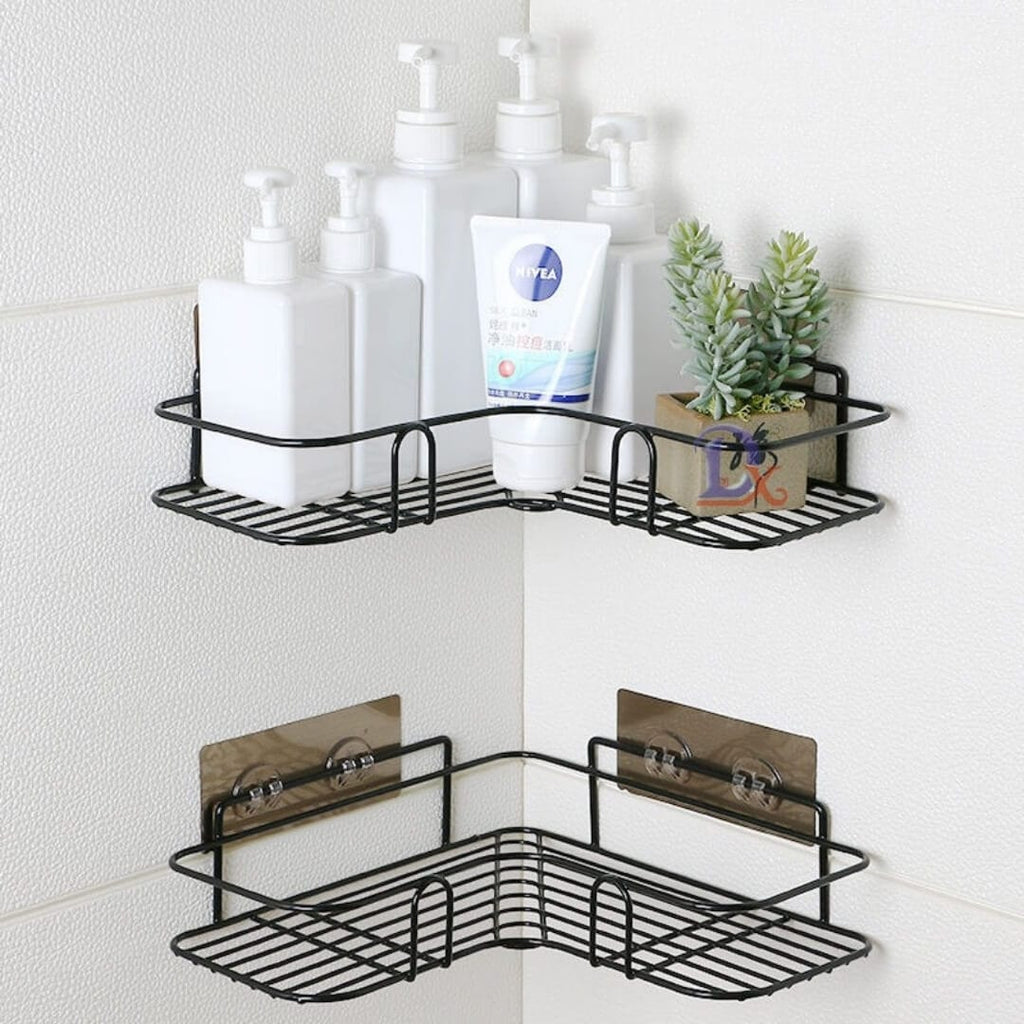 Lively® 100000142 Noir Drill Free Shower Caddy 2.0
