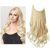 Lively® Strand Blond / 40cm - 110g Unsichtbare Haar Extensions - Gewellt